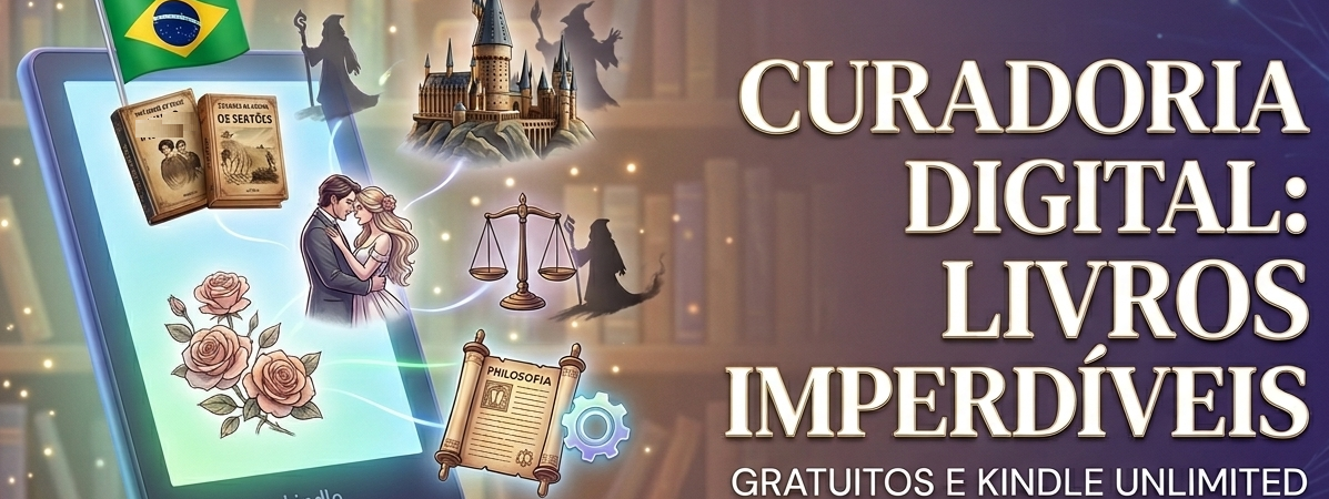 Imagem ilustrativa para curadoria de livros digitais gratuitos